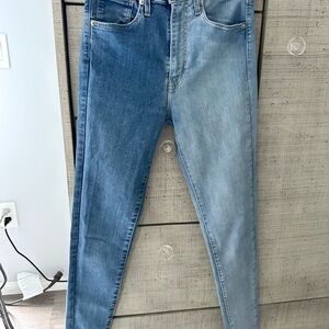 Women's High Rise Jeans - Blue